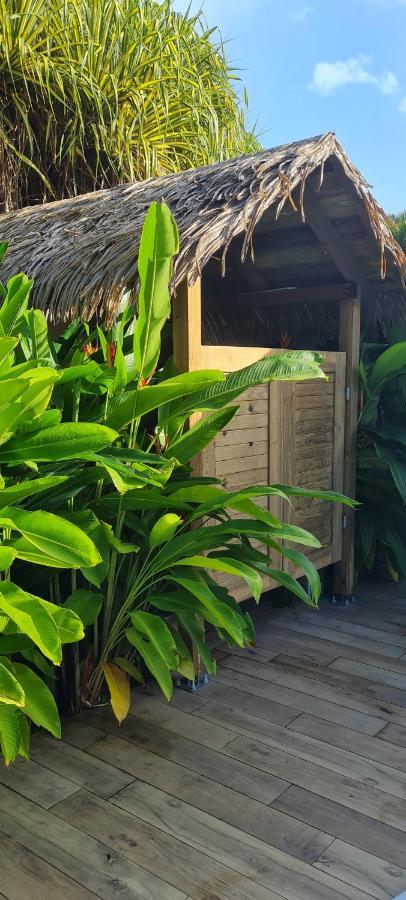Gite Kaz A Topaze, Piscine, Jardin Tropical サント・ローズ エクステリア 写真